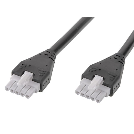 Molex 5 Ckt Overmolded Minifit Jr Cable 1M 2153300510